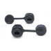 ODVA RJ45-M21 CAT.6 RJ45直通面板插座+防水蓋 M21圓形rj45防水連接器工業乙太網橋接器 防水插頭網路防水接頭